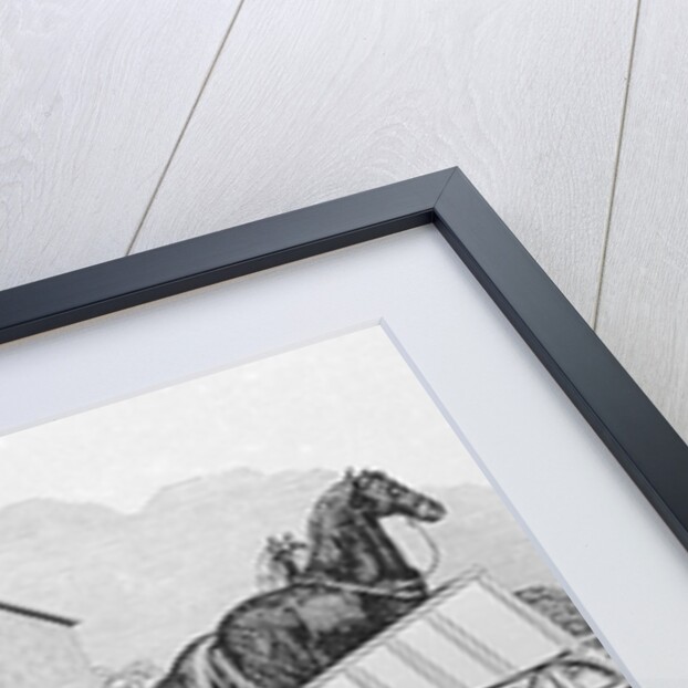 Illustration of Threshing Machinery by Anonymous