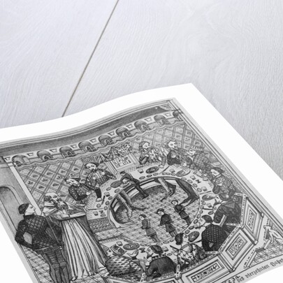 King Arthur with His Knight by Anonymous