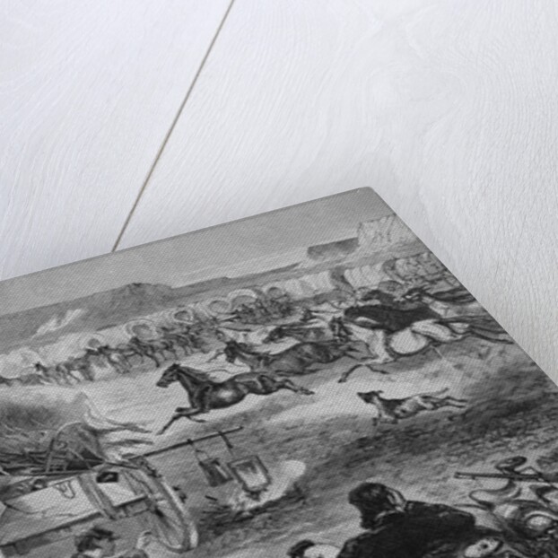 Moving Day During the Westward Migration by Anonymous