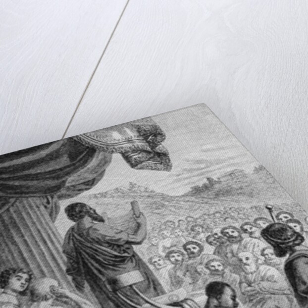 Herodotus Reading His History to the Assembled Greeks Illustration by Anonymous