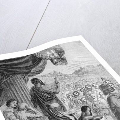 Herodotus Reading His History to the Assembled Greeks Illustration by Anonymous