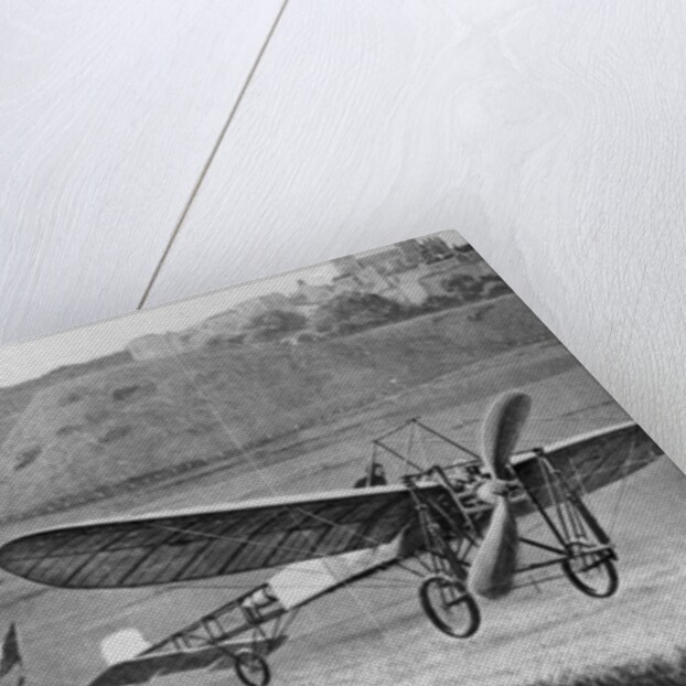 Louis Bleriot Landing His Monoplane by Anonymous