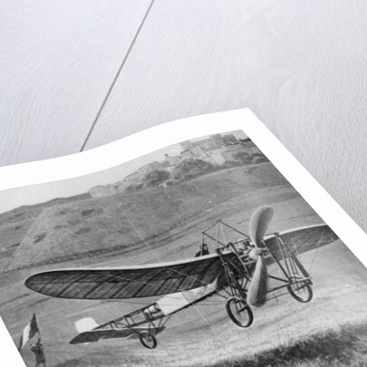 Louis Bleriot Landing His Monoplane by Anonymous