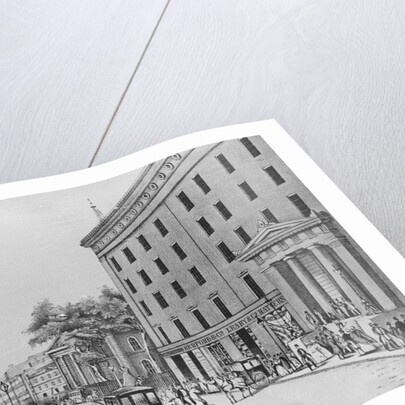 View of Astor House Entrance by Anonymous