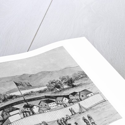 Crow Creek Indian Agency in Dakota in 1866 by Anonymous