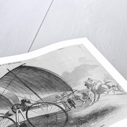 Illustration of Windship Wagon by Anonymous