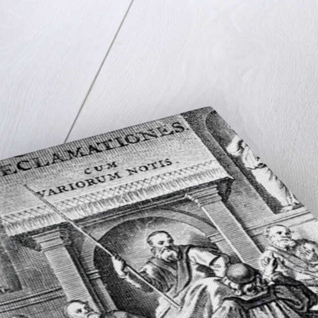 Title Page of Declamationes by Quintilian