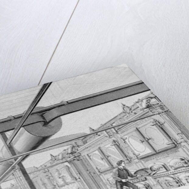 Woodcut Illustration of Steam Boiler and Fire Room in Philadelphia Factory by Anonymous