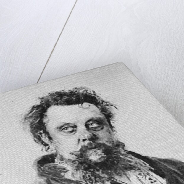Portrait of Modeste P. Moussorgsky by Anonymous