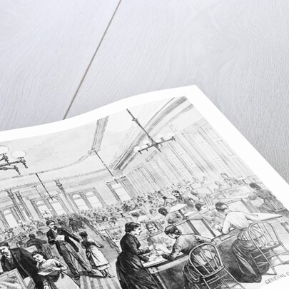 Illustration of the Western Union Telegraph Co. in 1881 by Anonymous