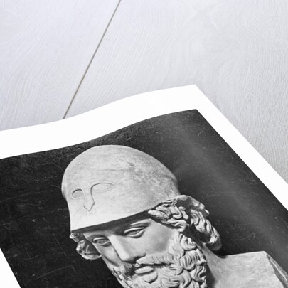 Ancient Roman Bust of Pericles by Anonymous