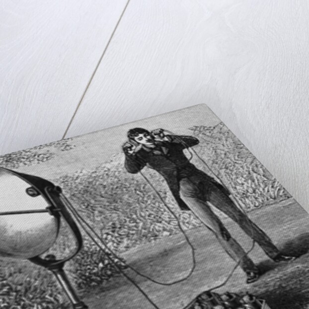 Illus/Men Experiment W/Photophone Receiv by Anonymous