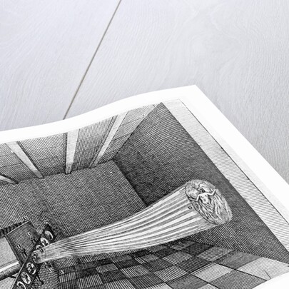 Illustration of a Magic Lantern Slide Projector by Anonymous