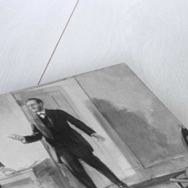 Painting of Alexander Graham Bell and Thomas A. Watson by Anonymous