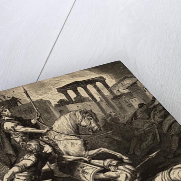 Visigoth Leader on Horseback by Anonymous