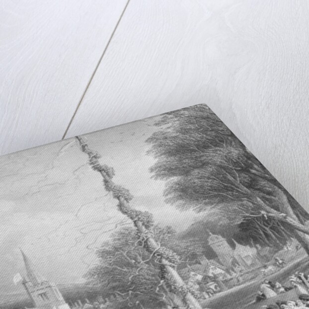 Merry Makers Dancing Around May Pole by Anonymous