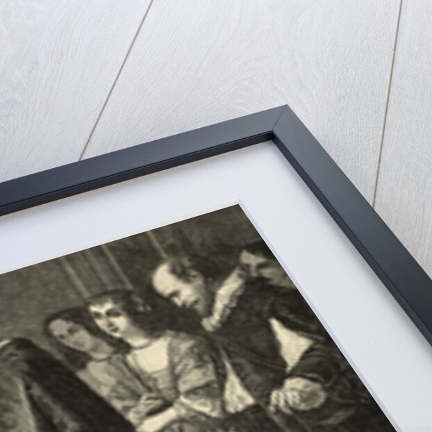 Galileo (Left) Meets with Church Leaders by Anonymous