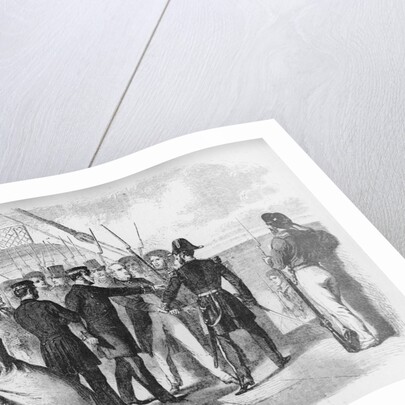 Mason and Slidell Removed from the Trent Lithograph by Anonymous