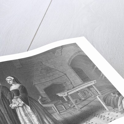 Sir Thomas More and Daughter Gazing out of Window by Anonymous