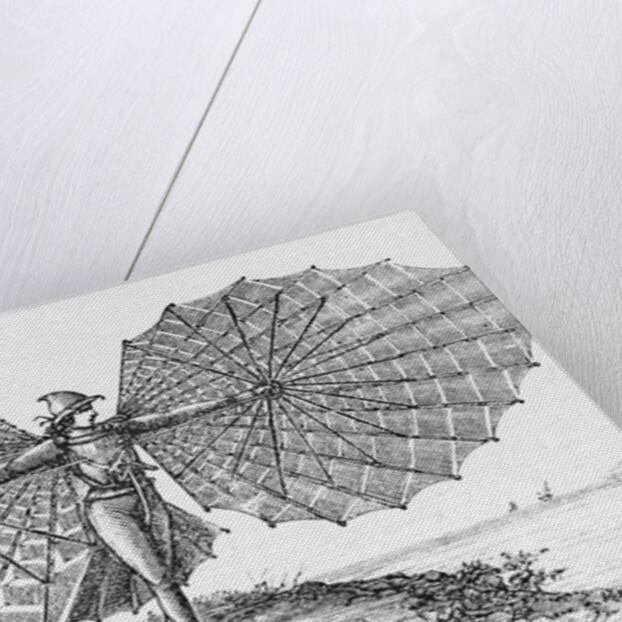 Man with His Glider by Anonymous