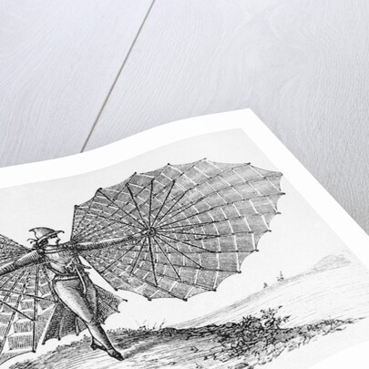 Man with His Glider by Anonymous
