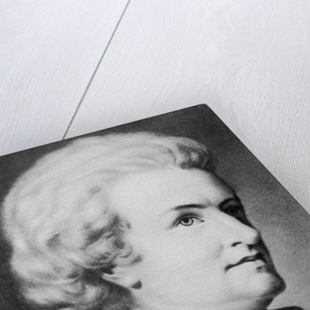 Austrian Composer Wolfgang Amadeus Mozart by Anonymous