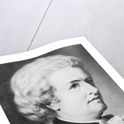 Austrian Composer Wolfgang Amadeus Mozart by Anonymous