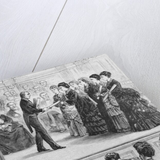 Women Receiving Diplomas by Anonymous