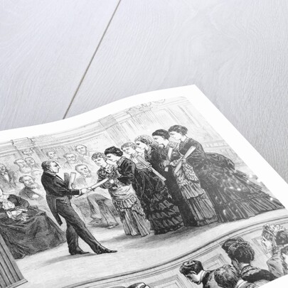 Women Receiving Diplomas by Anonymous