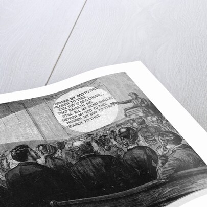 Slide Projector in Church by Anonymous