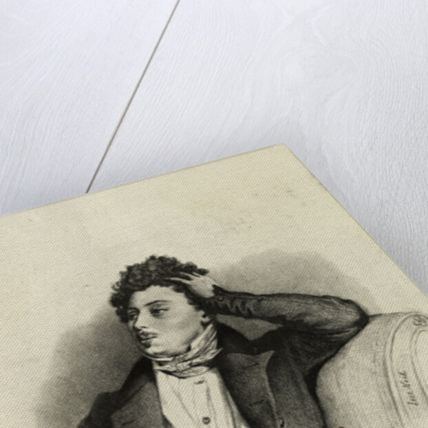 Playwright and Novelist Alexandre Dumas by Anonymous
