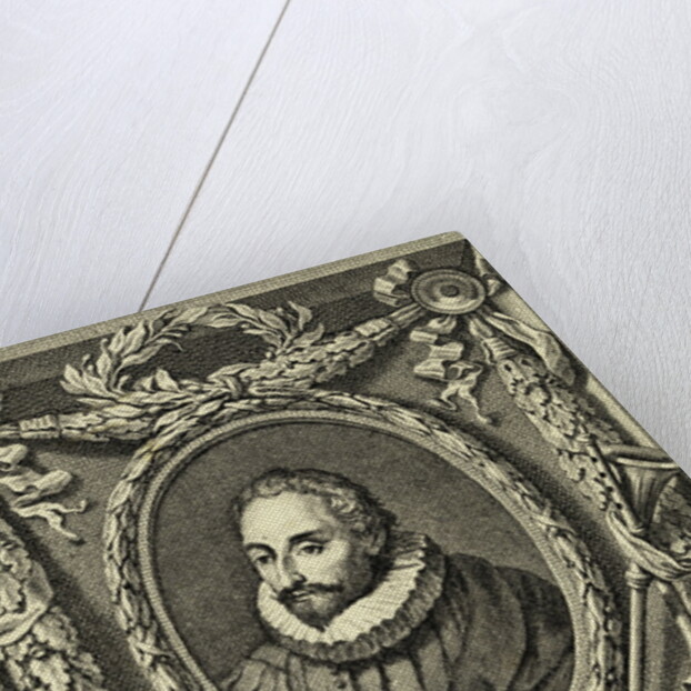 Portrait of Miguel de Cervantes Saavedra by Anonymous