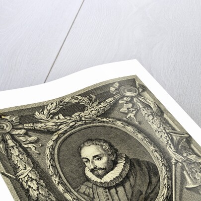 Portrait of Miguel de Cervantes Saavedra by Anonymous