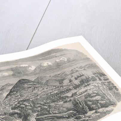 Early Drawing Depicting California Settlements by Anonymous