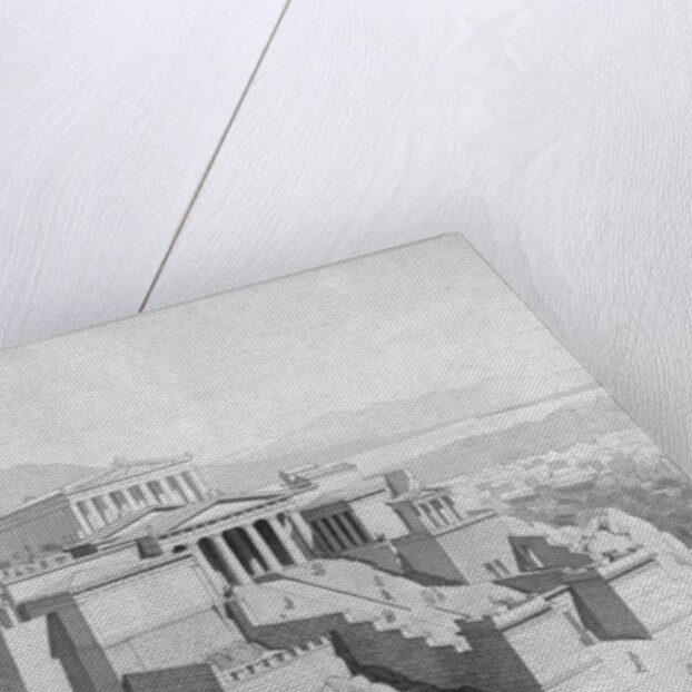 Reconstruction of the Acropolis in Athens by Anonymous