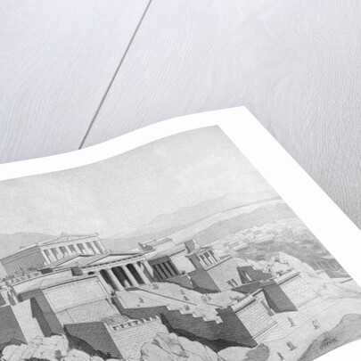 Reconstruction of the Acropolis in Athens by Anonymous