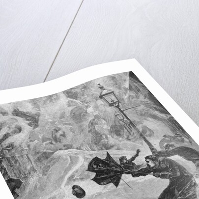 1888 Blizzard in New York by Anonymous