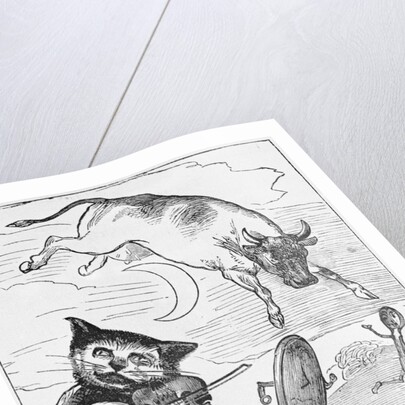 Illustration for Mother Goose Nursery Rhyme by Anonymous