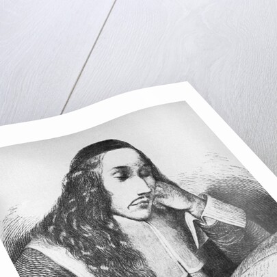 Spinoza Studying Philosophy by Anonymous