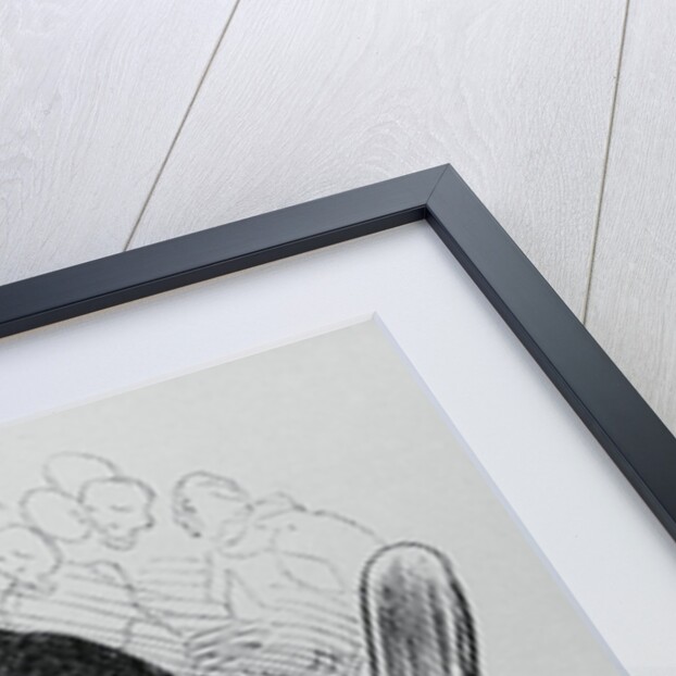 Illustration of a Man Hypnotizing Patient by Honore Daumier