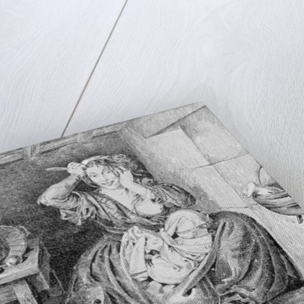 Mother Drowning Baby by Anonymous