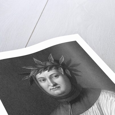 Portrait of Petrarch by Robert Hart