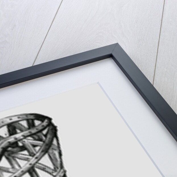 Illustration of a 16th-Century Steel Corset by Anonymous