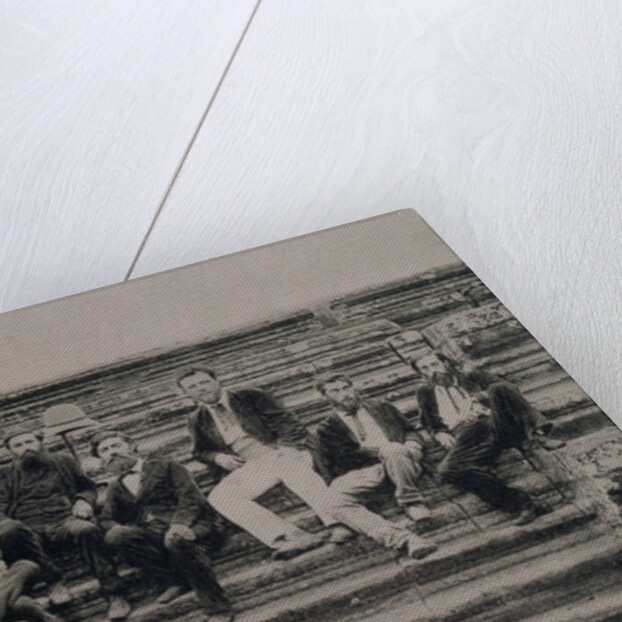 Portrait of Explorers at Angkor Wat, Vietnam, 1868 by Anonymous