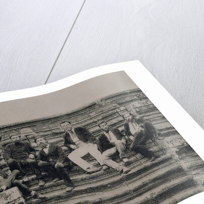 Portrait of Explorers at Angkor Wat, Vietnam, 1868 by Anonymous