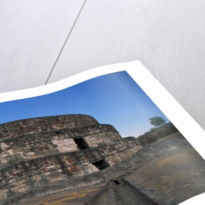 Exterior of Temple of Quetzalcoatl by Anonymous