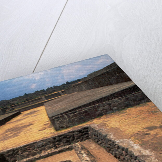 Ball Court at Teotenango by Anonymous