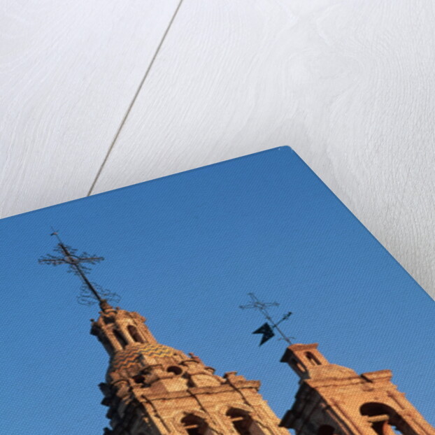 Bell Towers of San Sebastian Church by Anonymous