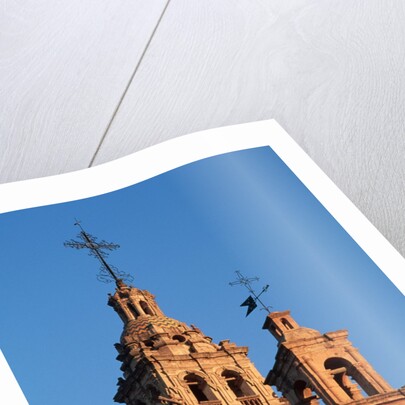 Bell Towers of San Sebastian Church by Anonymous