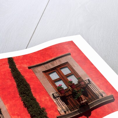 Two Balconies with French Doors by Anonymous